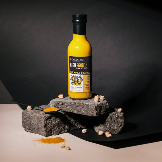 <tc>HIGH PROTEIN DRESSING with Chickpea Protein - CURRY FLAVOR</tc>
