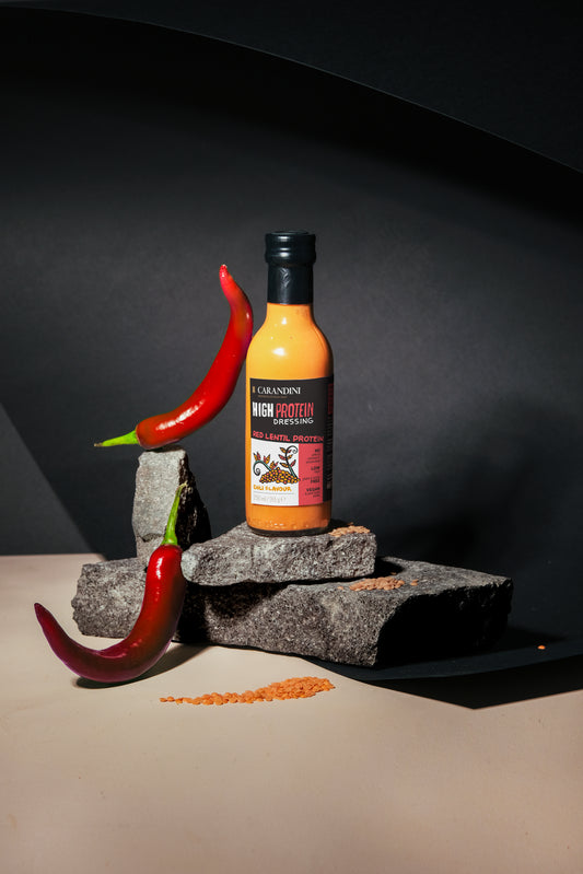 HIGH PROTEIN DRESSING con Proteine delle Lenticchie Rosse - GUSTO PICCANTE