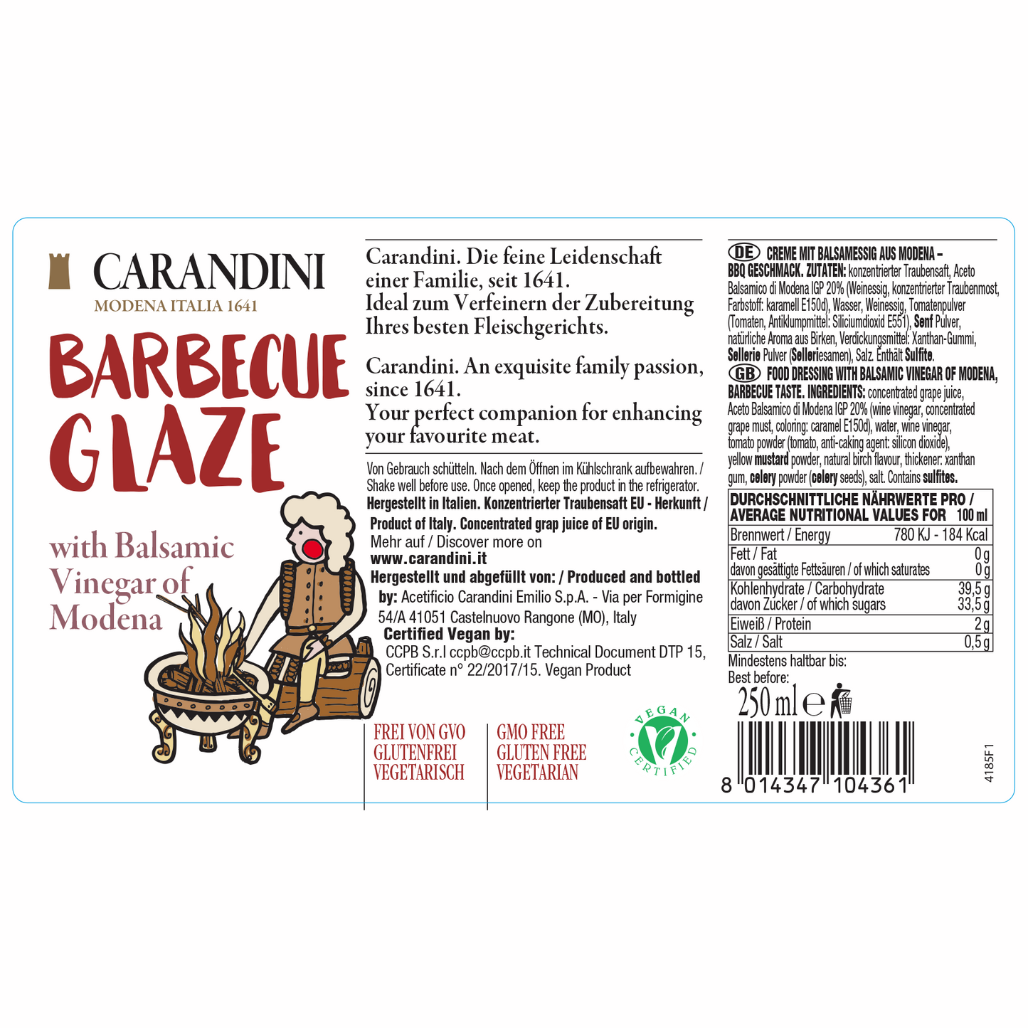 Glassa Barbecue con Aceto Balsamico di Modena