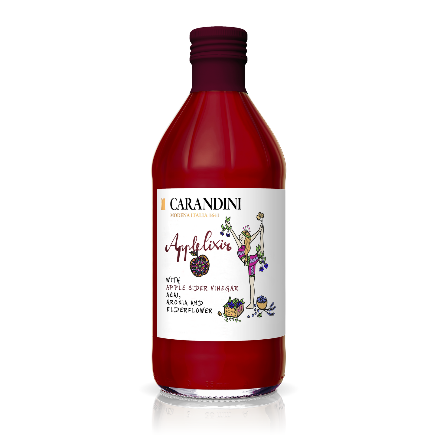 Applelixir con Aceto di Mele, Acai, Aronia e Fiori di Sambuco