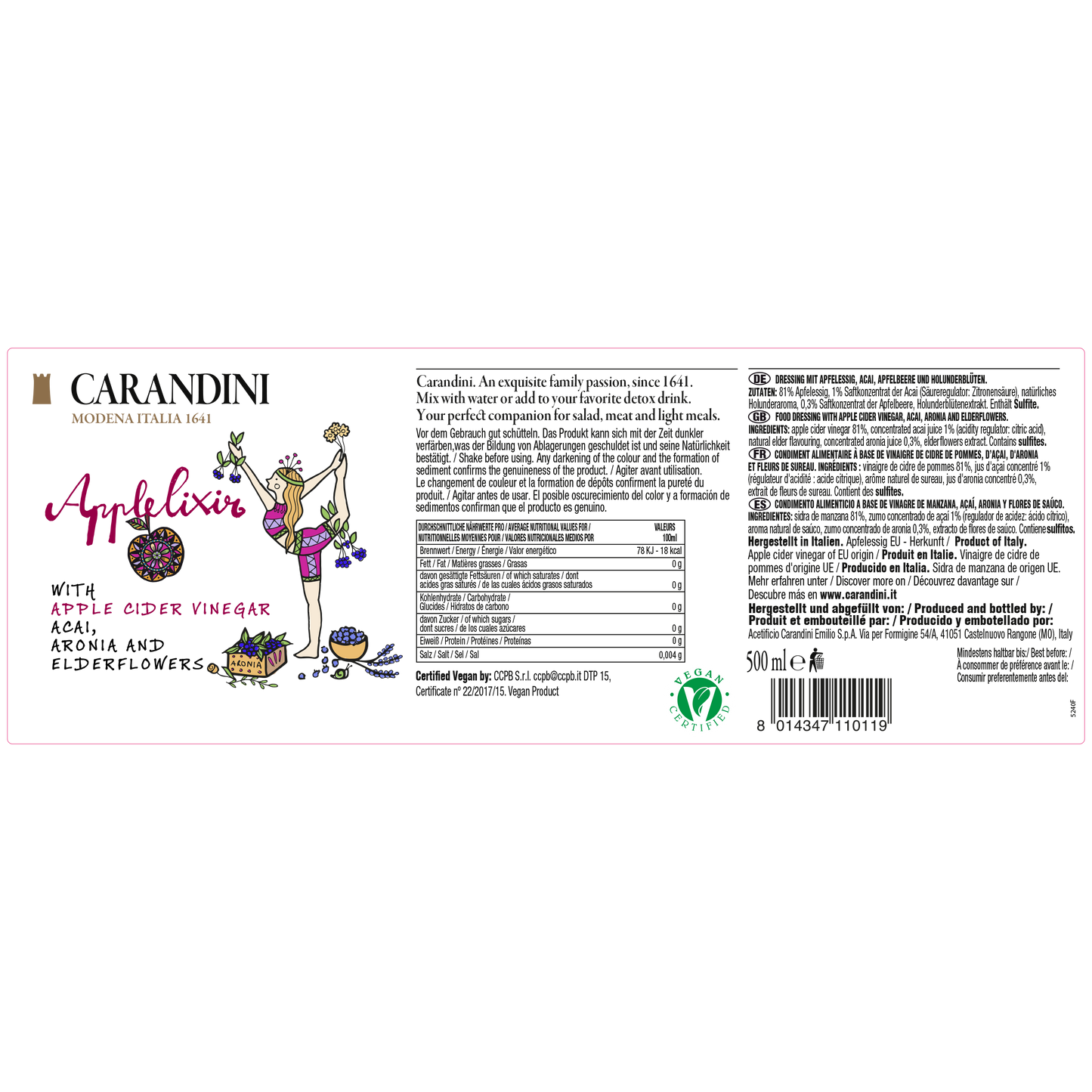 Applelixir Vinegar Trio