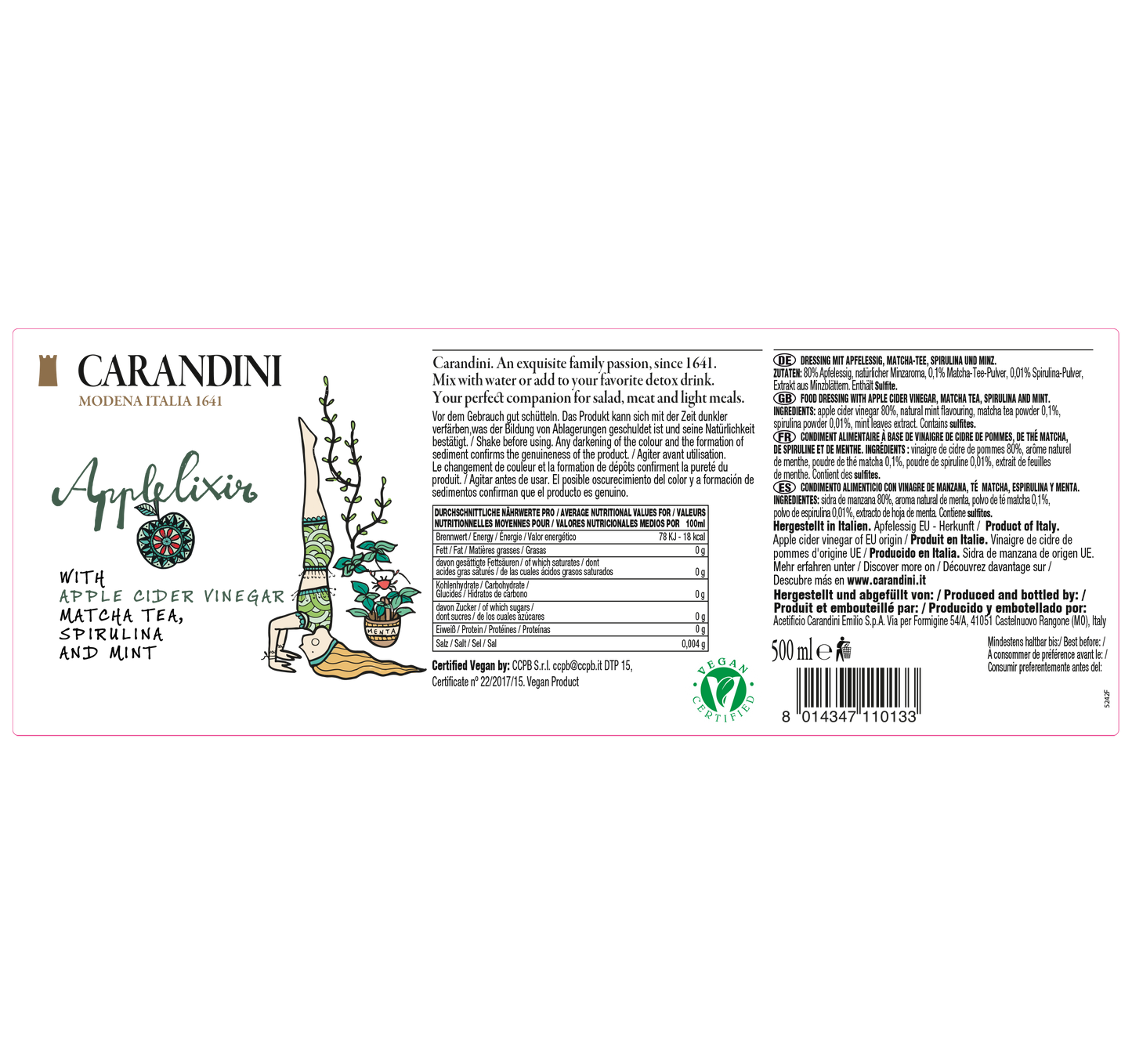 Applelixir Vinegar Trio