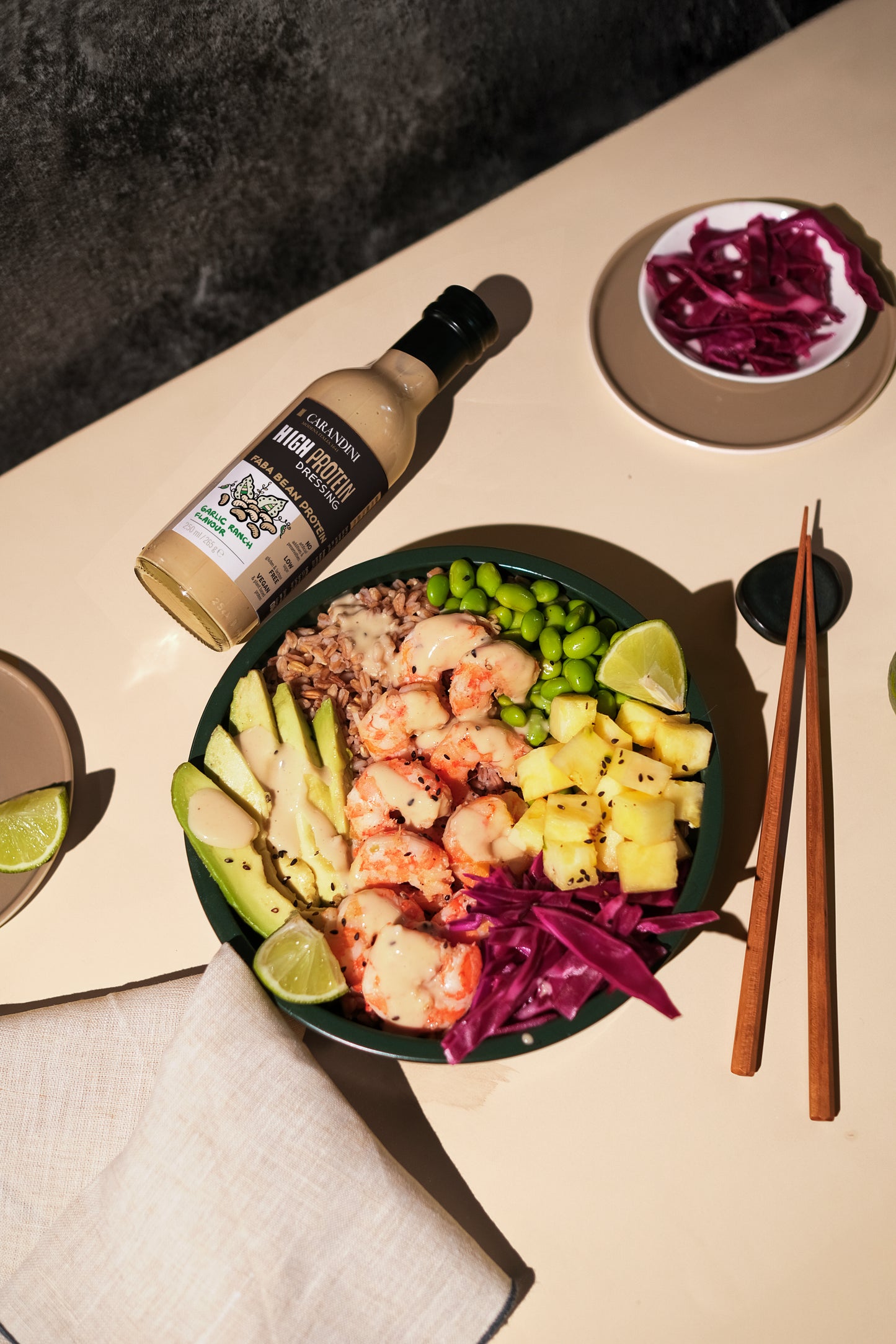 HIGH PROTEIN DRESSING con Proteine della Fava - GUSTO RANCH ALL'AGLIO