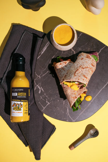 HIGH PROTEIN DRESSING con Proteine dei ceci - GUSTO CURRY