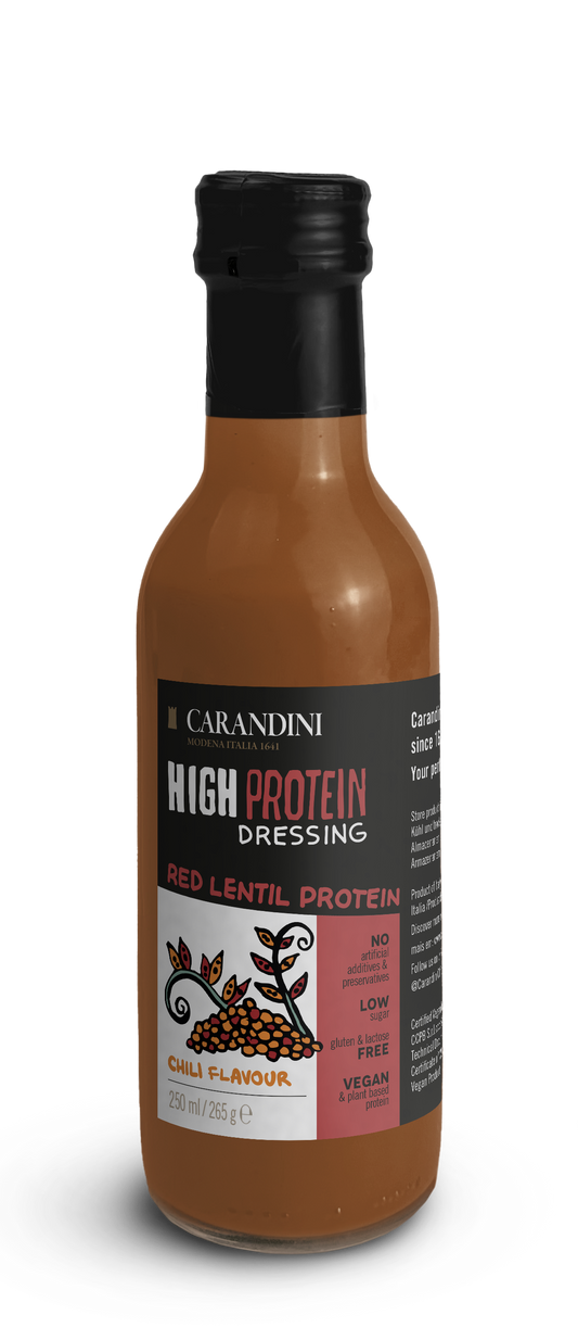 HIGH PROTEIN DRESSING con Proteine delle Lenticchie Rosse - GUSTO PICCANTE