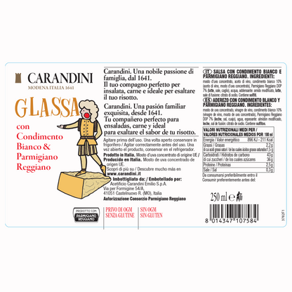 ITALIAN CHEESE DRESSING con Condimento Bianco e Parmigiano Reggiano