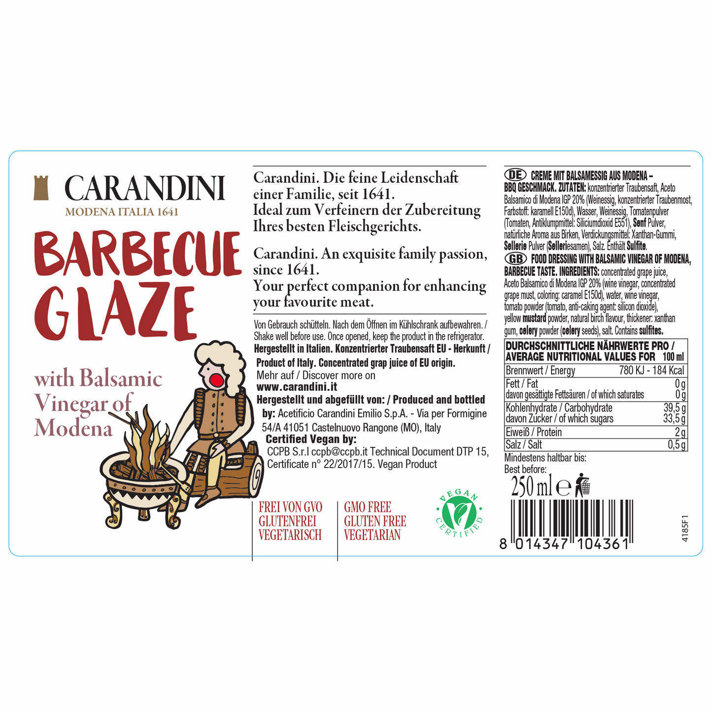 Barbecue Glaze with Balsamic Vinegar of Modena