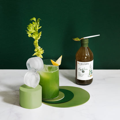 Applelixir con Aceto di Mele, Te Matcha, Spirulina e Menta