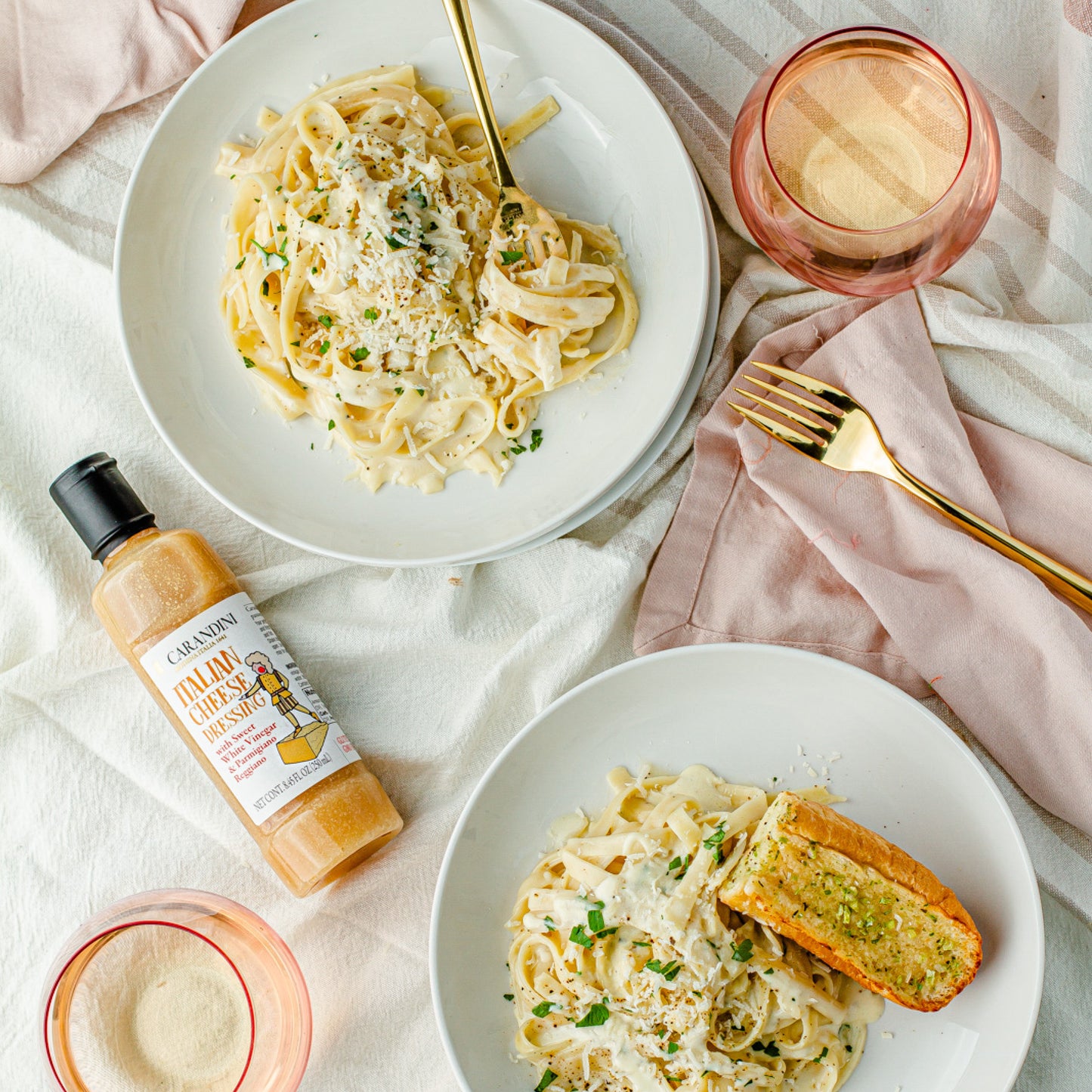 ITALIAN CHEESE DRESSING con Condimento Bianco e Parmigiano Reggiano