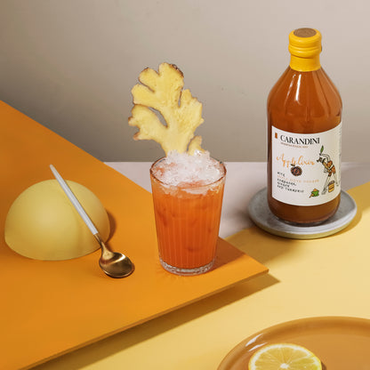 Applelixir con Aceto di Mele, Kombucha, Zenzero e Curcuma