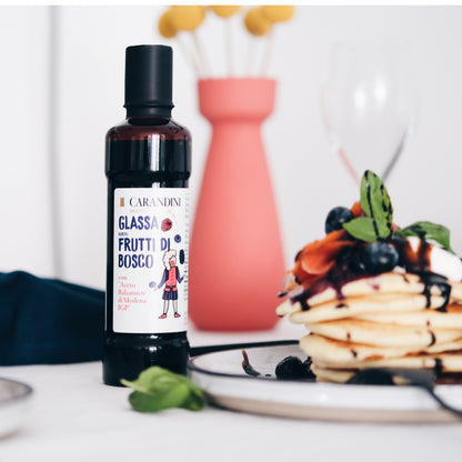 Glassa gusto Frutti di bosco con Aceto Balsamico di Modena IGP
